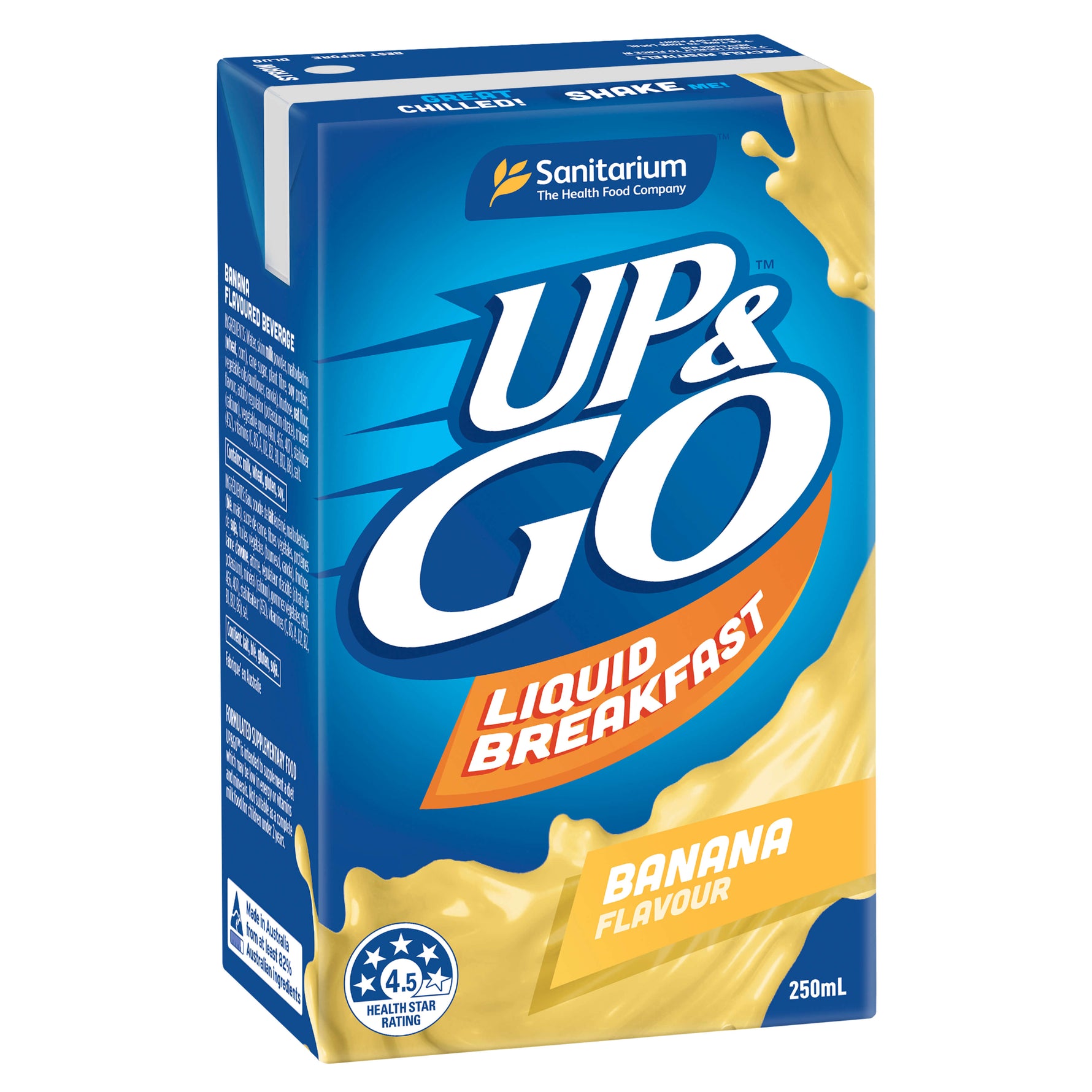 UP&GO Banana Flavor Drink 250mls