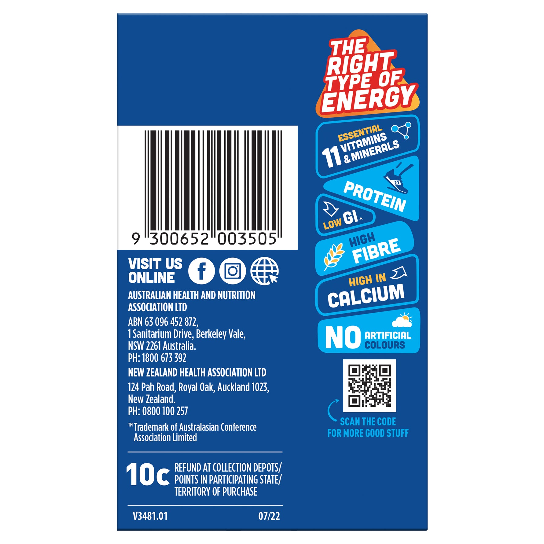 UP&GO Strawberry Flavor Drink 250mls