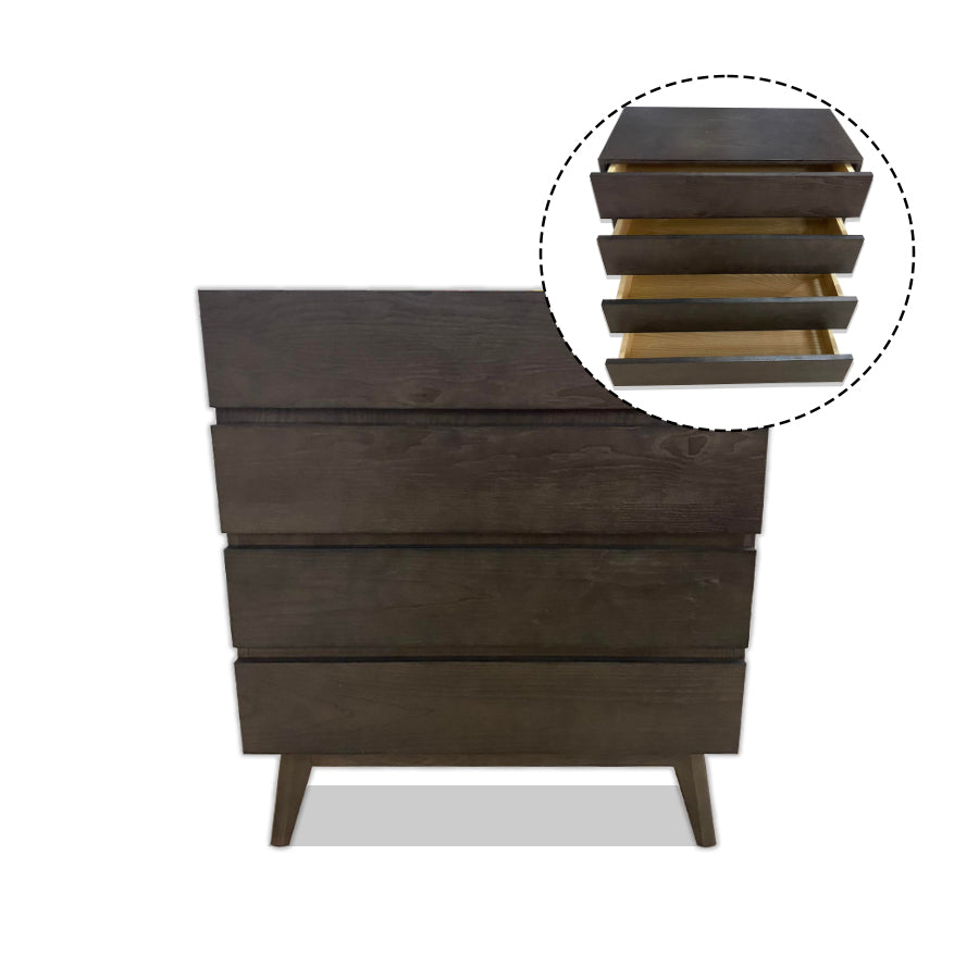 4 Drawer Tall Boy - [2 Colors]