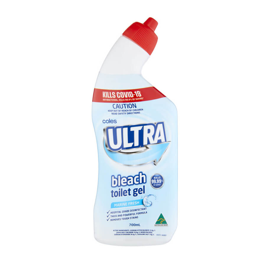 Coles Ultra Bleach Toilet 700mls