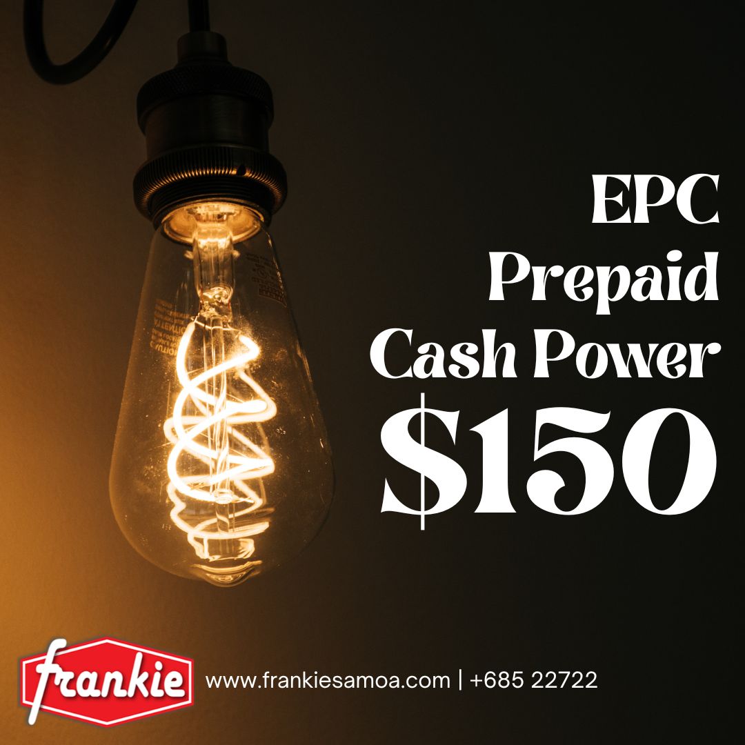 EPC Prepaid Power - $150 Tala