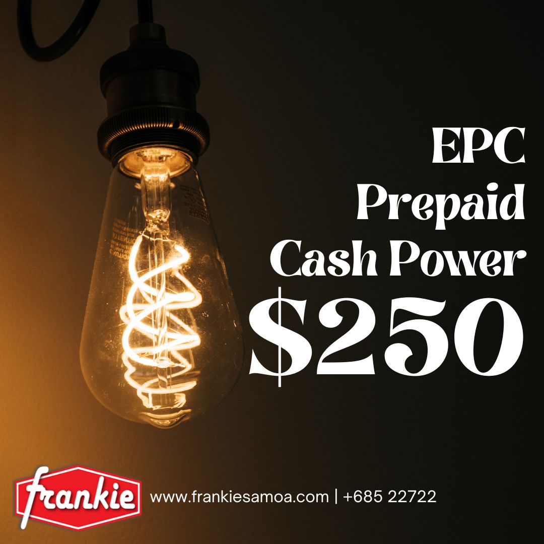 EPC Prepaid Power - $250 Tala