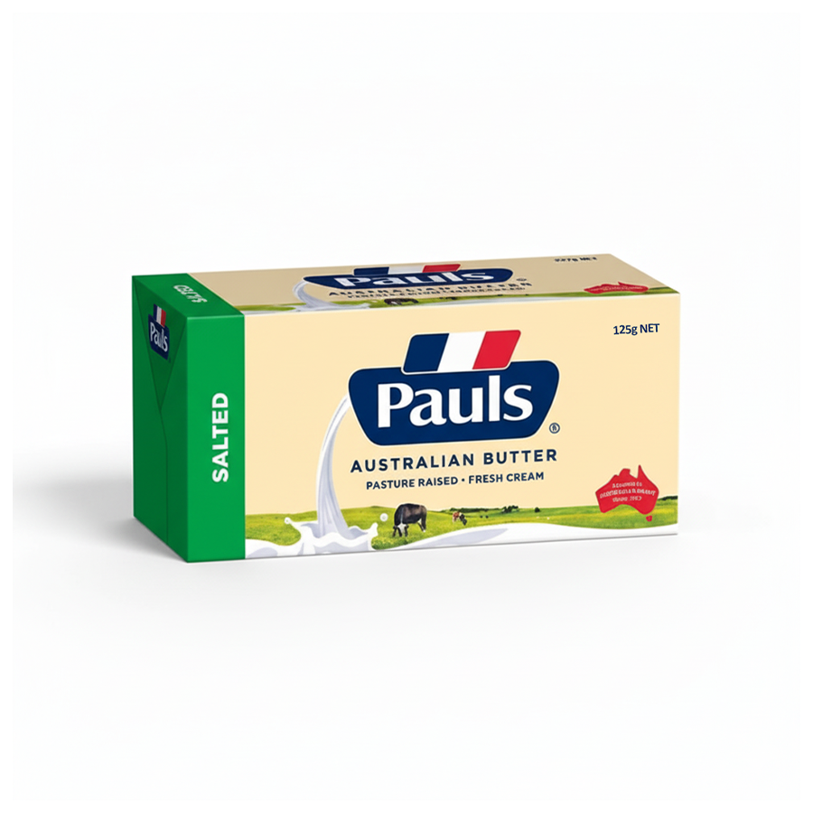 Pauls Australian Salted Butter 125g