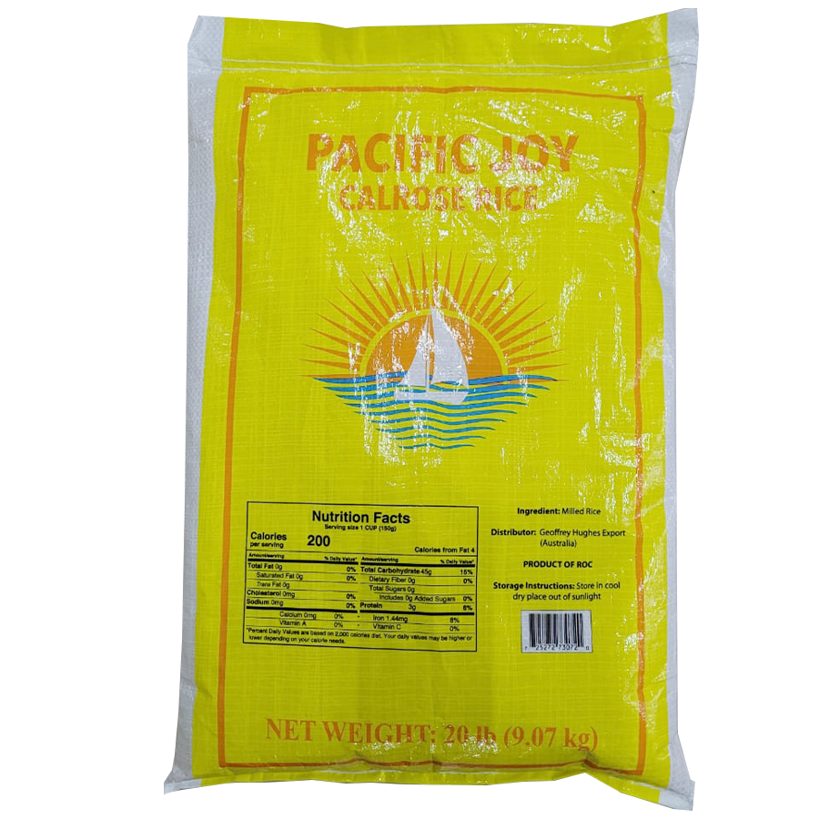 Pacific Calrose Rice 20LBS