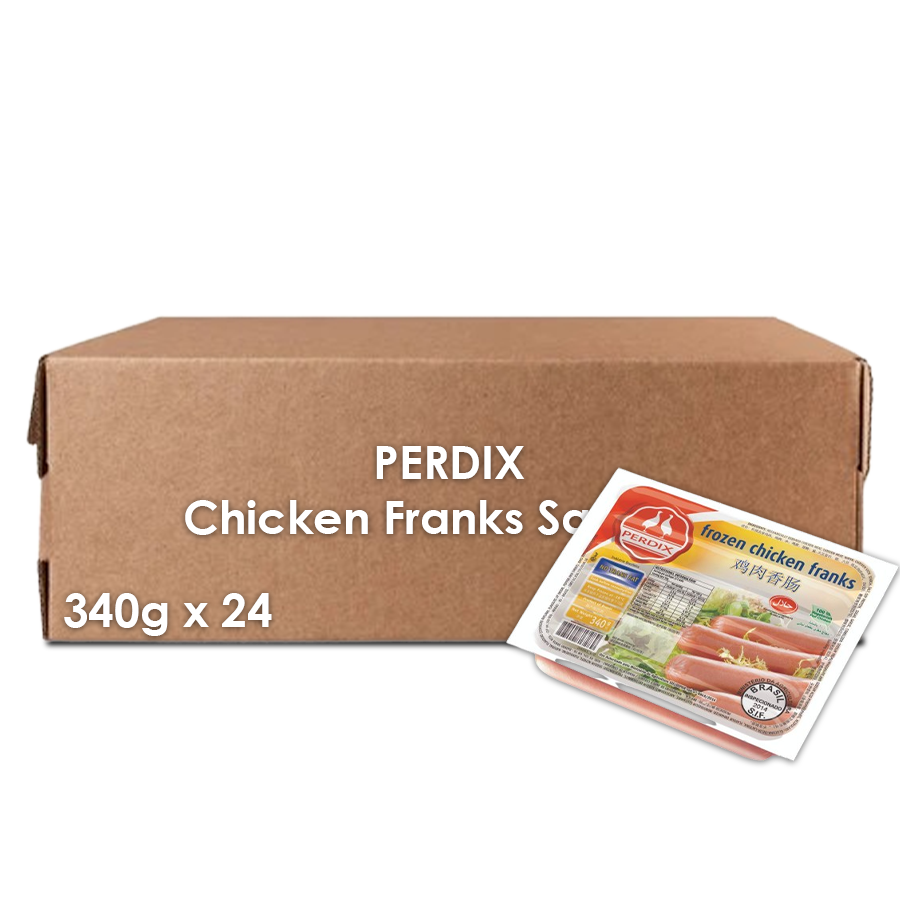 Perdix Chicken Franks Sausage 340g x 24