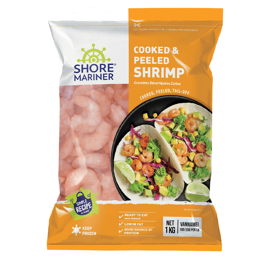 SM Cooked Peeled Shrimp 1kg 60/90