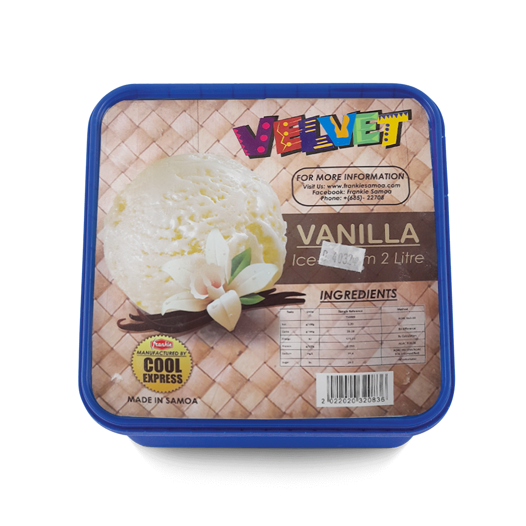 Velvet Ice Cream 2ltr [Flavor by Choice]