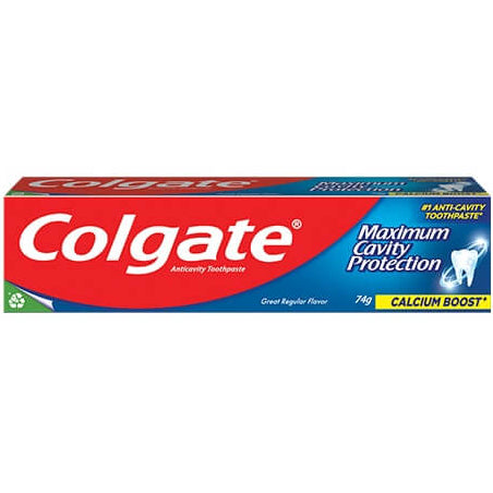 Colgate Regular ToothPaste 75g/74g/50mls