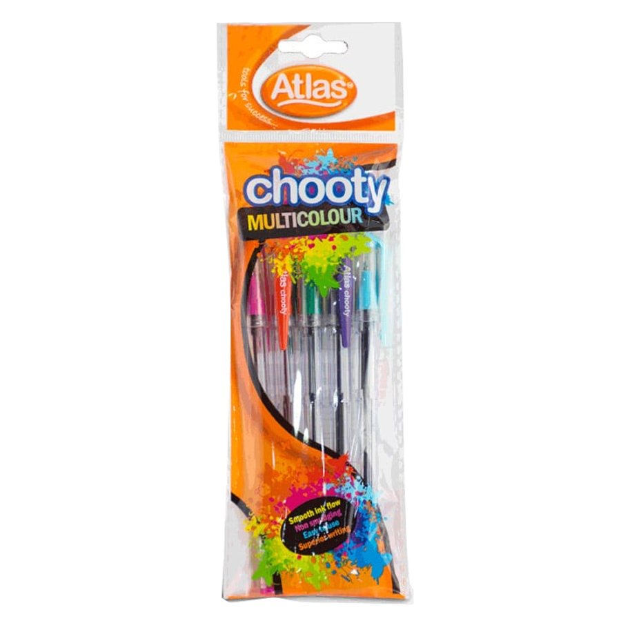 ATLAS Chooty Gel Pen MC 5pkt