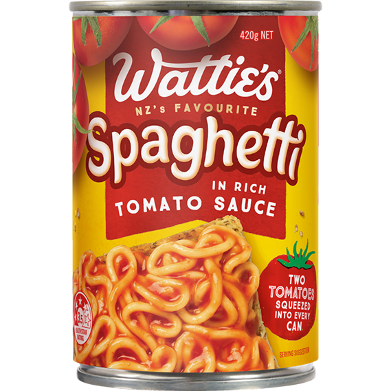 Watties Spaghetti 420g - Frankie Supermarket